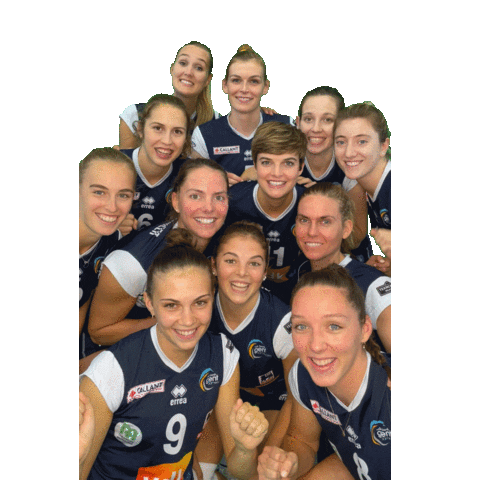 Volleyball Sticker by vdk Gent Damesvolley
