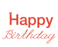 Happy Birthday Love Sticker
