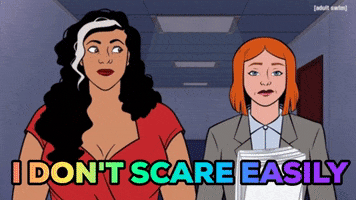 Working Not Afraid GIF by Adult Swim