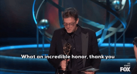 An Honor Thank You GIF by Emmys