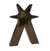 enhanseofficial logo dark men cosmetics Sticker
