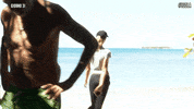 canale 5 walk GIF by Isola dei Famosi