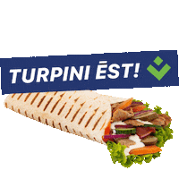 Virsi food eating fast food kebab Sticker