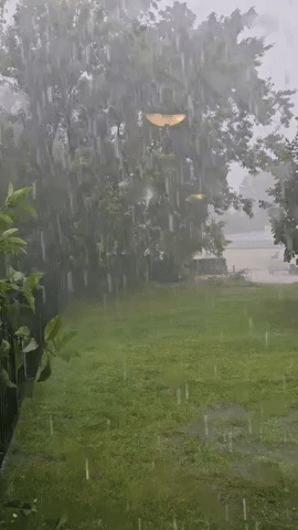 Torrential Rain Drenches Southern Wisconsin Amid Severe Thunderstorm Warning