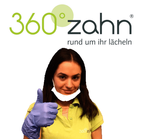 fun smile Sticker by 360°zahn