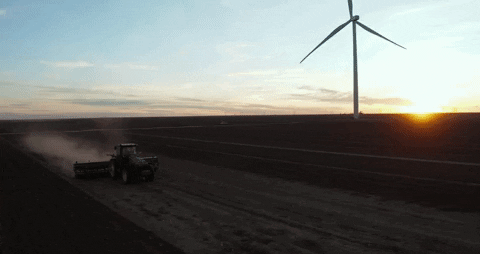 BantamCommunications giphyupload texas farmer windmill GIF