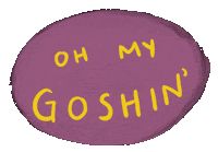 Oh My Gosh Omg Sticker