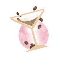 Coffee Rave Sticker by Rosa Clara PH