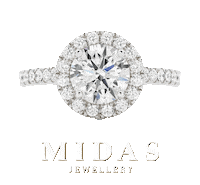 Diamond Rings Wedding Sticker by Midas Jewellery