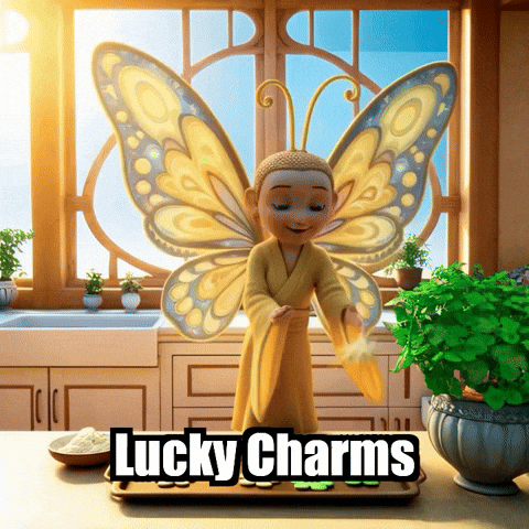 Baking Lucky Charms GIF by BuddhaFlyJourney