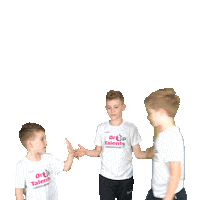 DropTalents high five voetbal talent highfive Sticker