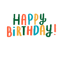 Happy Birthday Sticker