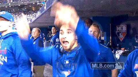 Happy Hands Up GIF by MLB