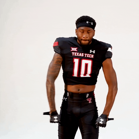 Cam White GIF by Texas Tech Football