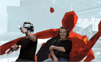 RETROREPLAY vr virtual reality nolan north troy baker GIF