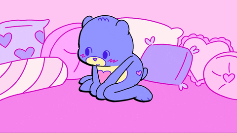 emilyuckk giphyupload shy cozy soft GIF