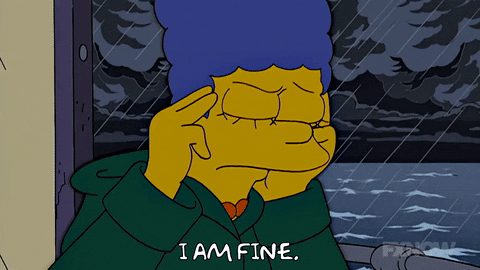 Im Ok Season 18 GIF by The Simpsons