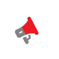 Ação Megafone Sticker by Priscilla Imóveis