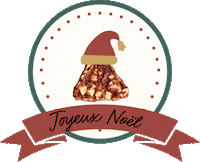 Noel Granola Sticker by Les Fruits Détendus