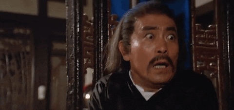 scared martial arts GIF by Shaw Brothers