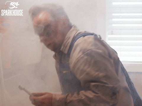 Nervous Uh Oh GIF by TheSparkhouse