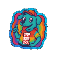 Rainbowwoof Sticker by GuccioSmoogleers