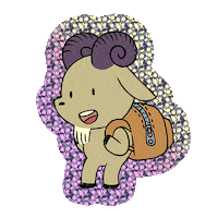 Arlequiando Sticker