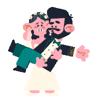 Wedding Love Sticker by Moy Agüero