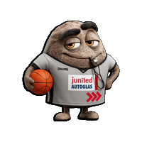 Sport Basketball Sticker by junited AUTOGLAS