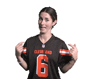 Cleveland Browns Thumbs Up Sticker by FOX Sports: Watch. Enjoy. Repeat.