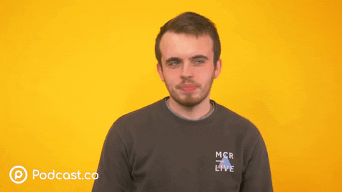 Say Hi Hello GIF by Podcastdotco