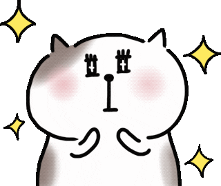 Cat Sticker by yoyoyon