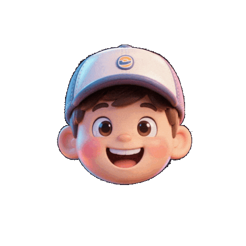 3D Smile Sticker by Omer Studios