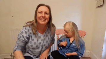 UK Girl With Down Syndrome Uses Language Program to Honor International Nurses Day