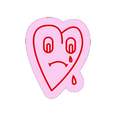 eskalationband giphygifmaker music heart sad Sticker