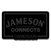 jameson connects comeroun Sticker by Jameson Irish Whiskey