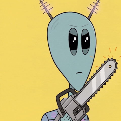 Angry Badass GIF by Lonely Aliens