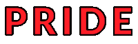 Gay Pride Sticker by Yandy.com