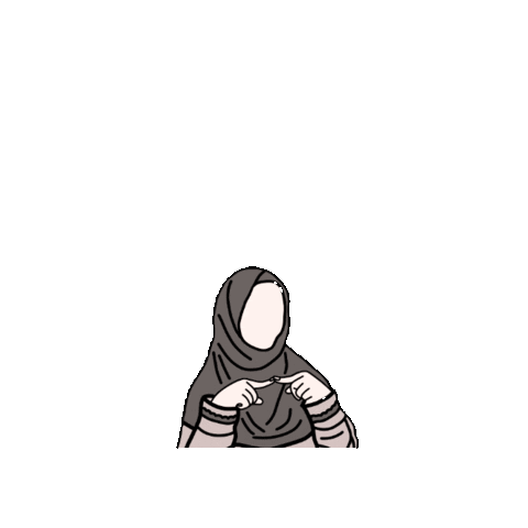singlelillah cute beautiful islam muslim Sticker