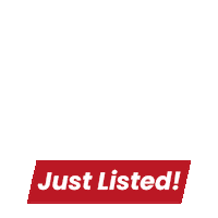 Just Listed Sticker by REServicePros