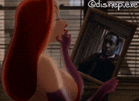 Jessica Rabbit Mirror GIF