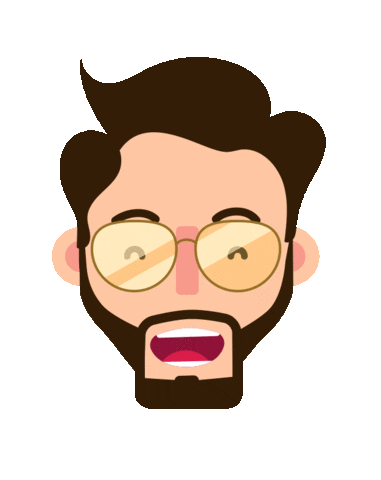 Emoji Glass Sticker by yogomotion
