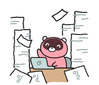 Work Morning Sticker by 644