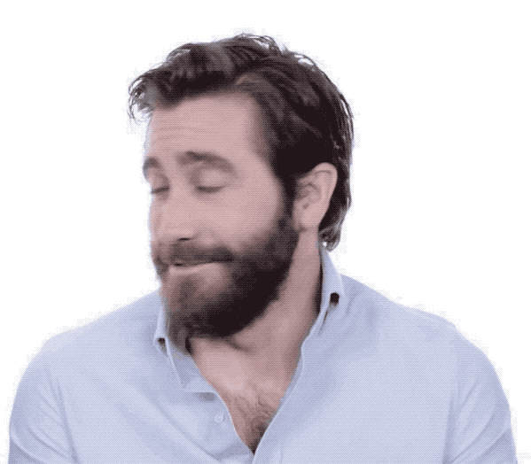 staceygrant giphyupload shrug reaction gif jake gyllenhaal GIF