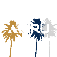 Palm Trees Art Sticker by Miami Regional University
