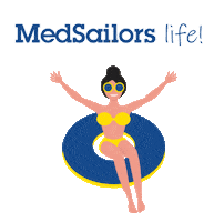 summer life Sticker by MedSailors