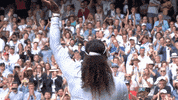 Serena Williams Wave GIF by Wimbledon