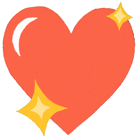 I Love You Hearts Sticker
