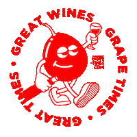 Natural Wine Fun Sticker by Grape-Times