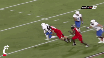 cincinnati bearcats celebration GIF by University of Cincinnati Athletics